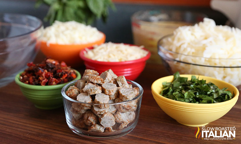 ingredients for crockpot breakfast casserole