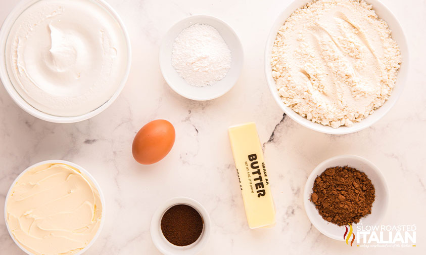 tiramisu cookie ingredients