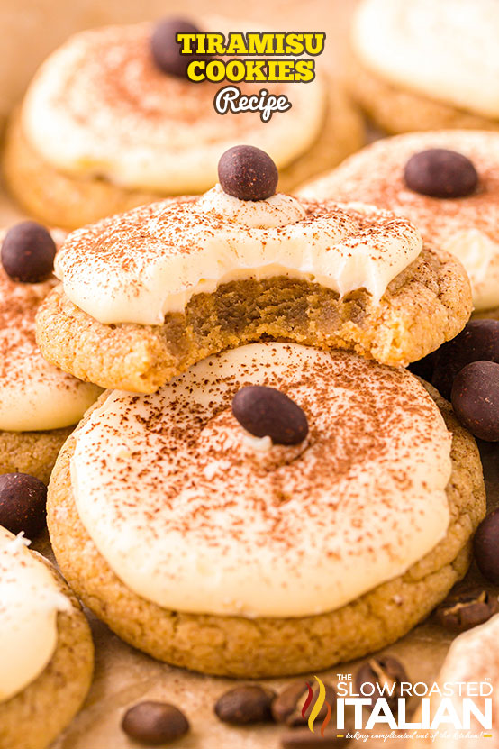 Titled Image: Tiramisu Cookies