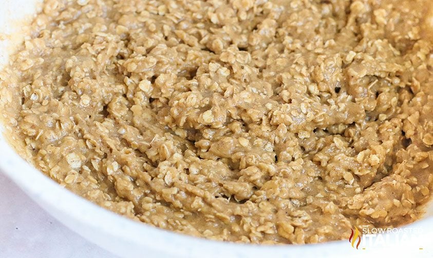 oatmeal cookie batter