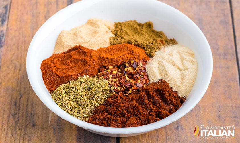 variety of spices in white bowl