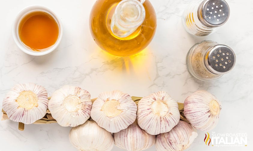 air fryer roasted garlic ingredients