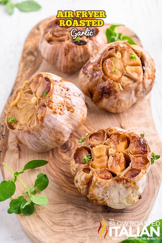How to Make Roast Garlic in the Air Fryer