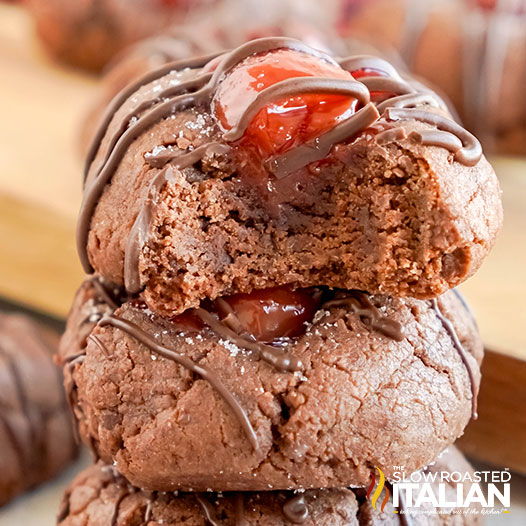Thumbprint Cookies (Cherry Chocolate Recipe)-image