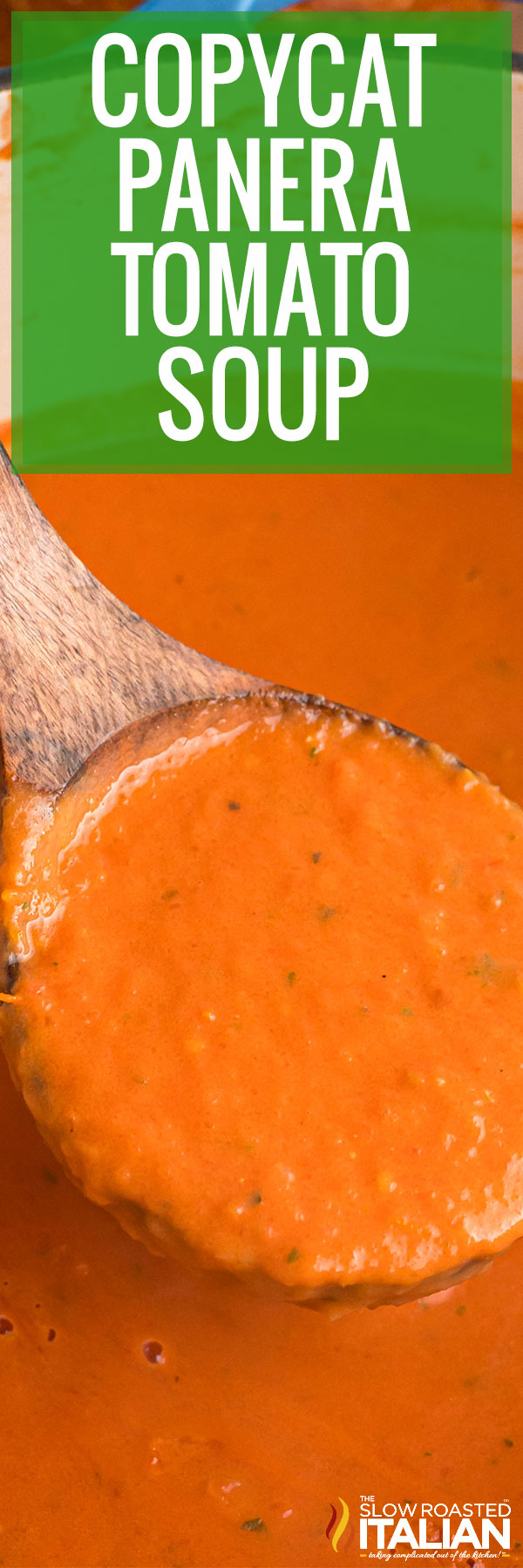 Copycat Panera Tomato Soup - PIN