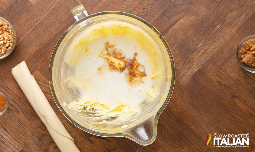 mixing pie filling for best buttermilk pie