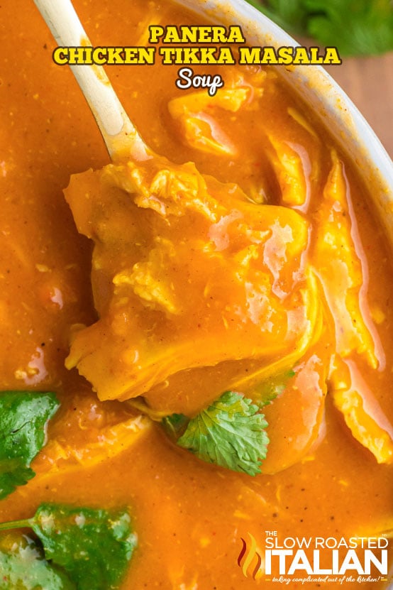 Titled Image: Panera Chicken Tikka Masala Soup