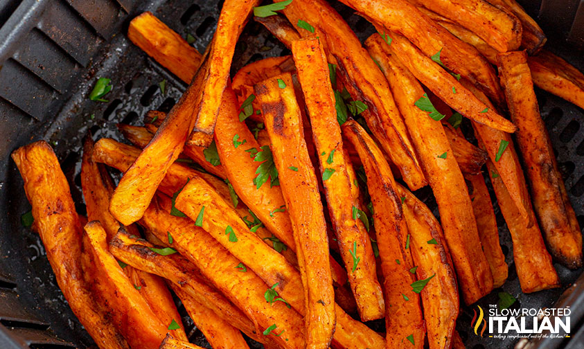 Crispiest Sweet Potato Fries (Air Fryer Recipe) TSRI