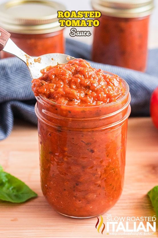 titled: Roasted Tomato Sauce