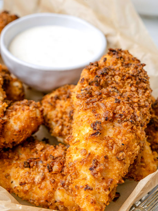 Crispy and Crunchy French Fried Onion Chicken