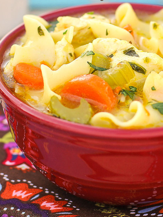 Easy Chicken Noodle Soup - The Slow Roasted Italian