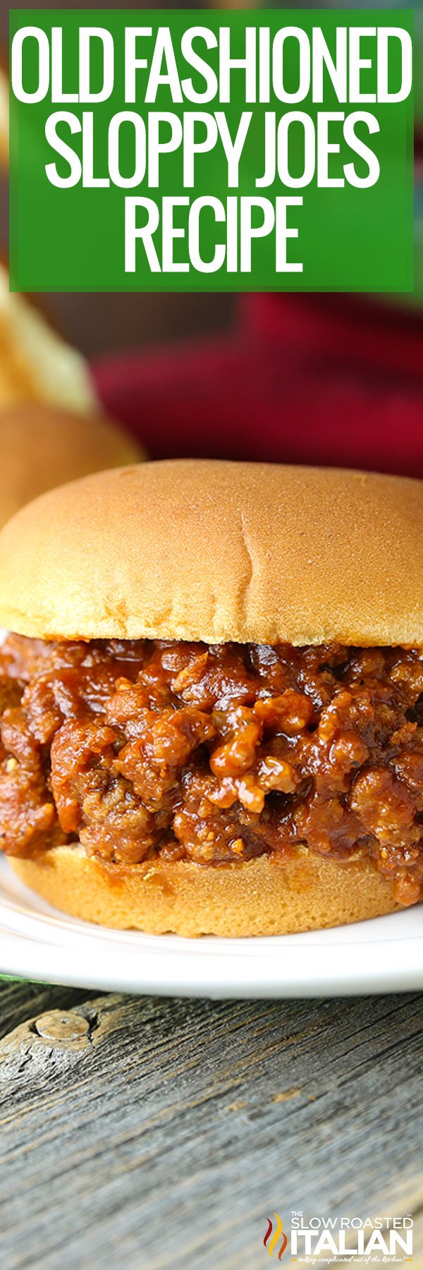 Old Fashioned Sloppy Joes Recipe - PIN