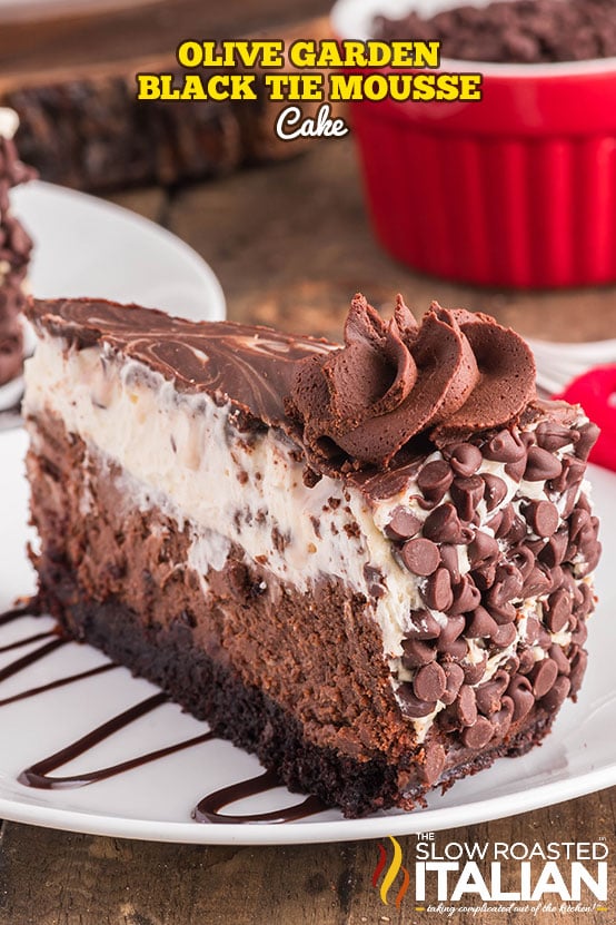 Black Tie Mousse Cake (Olive Garden Copycat!)