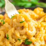 cheesecake factory mac and cheese on a for