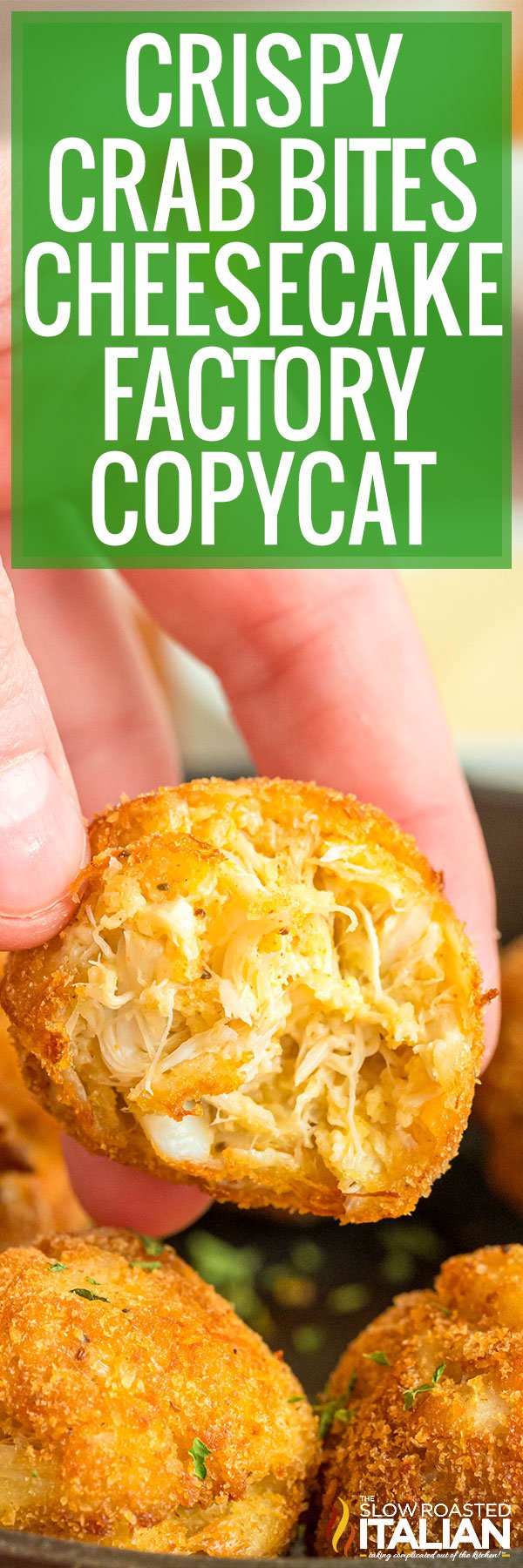 Crispy Crab Bites Cheesecake Factory Copycat Recipe - PIN