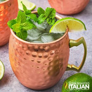 best irish mule in a copper mug