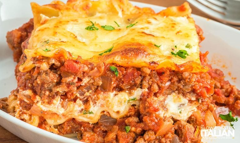 Olive Garden Lasagna (Classico Recipe) - The Slow Roasted Italian