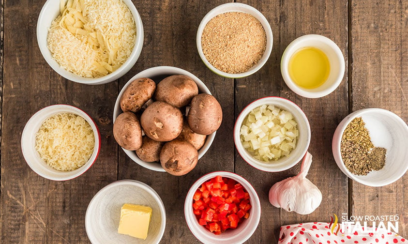 olive garden stuffed mushroom ingredients