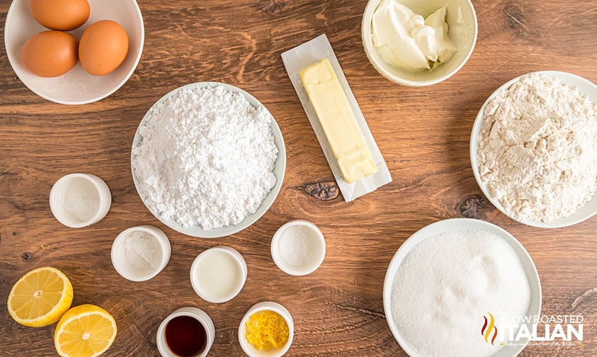 ingredients for starbucks lemon loaf