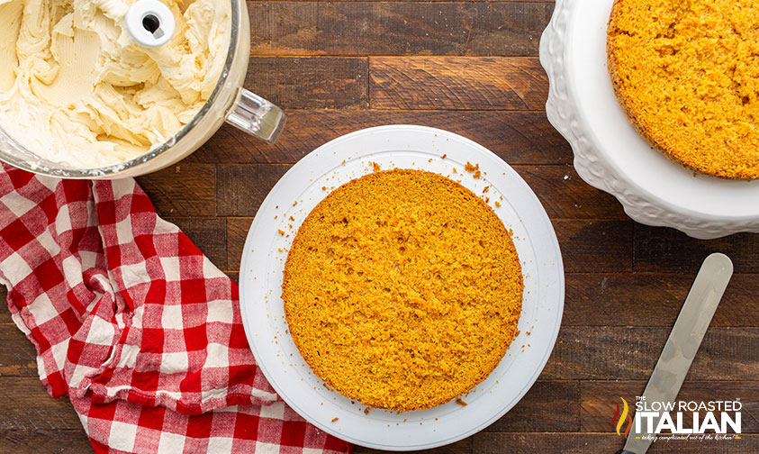 baked and sliced old fashioned carrot cake recipe