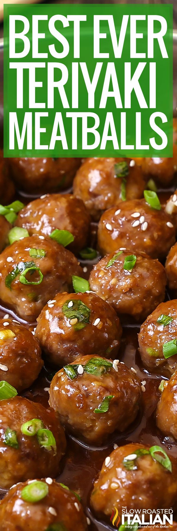 Best Ever Teriyaki Meatballs - PIN