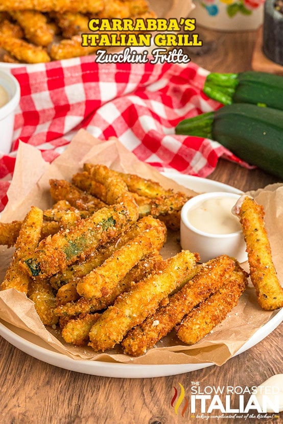 titled: Carrabba's Italian Grill Zucchini Fritte