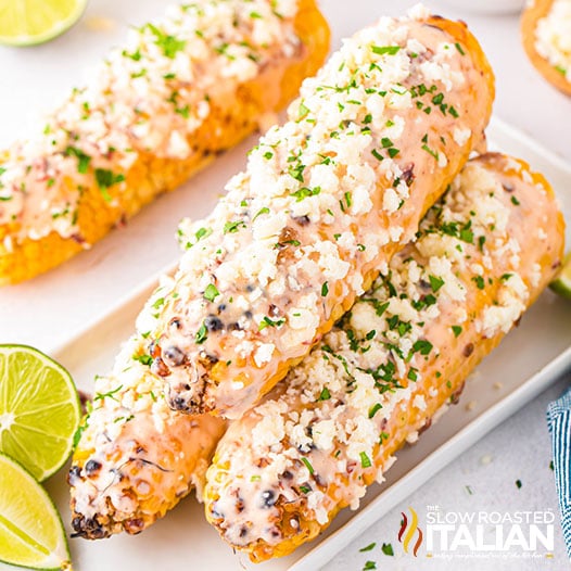 Mexican Street Corn Recipe (Grilled Elote Corn)