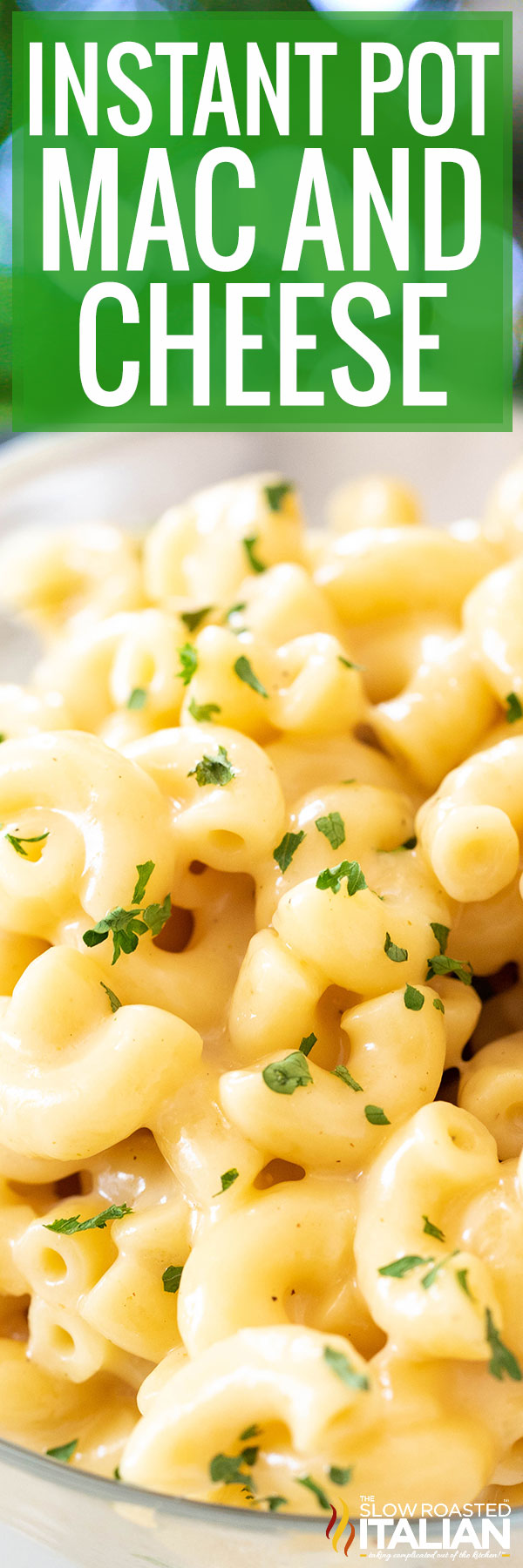 Titled Image: Instant Pot Mac & Cheese - PIN