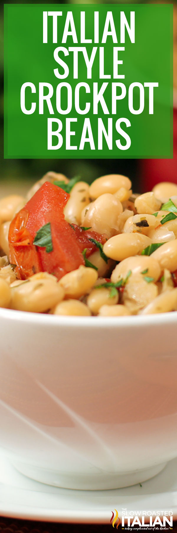 Italian Style Crockpot beans - PIN