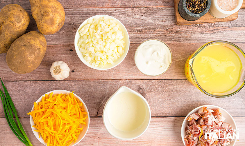 ingredients for outback potato soup