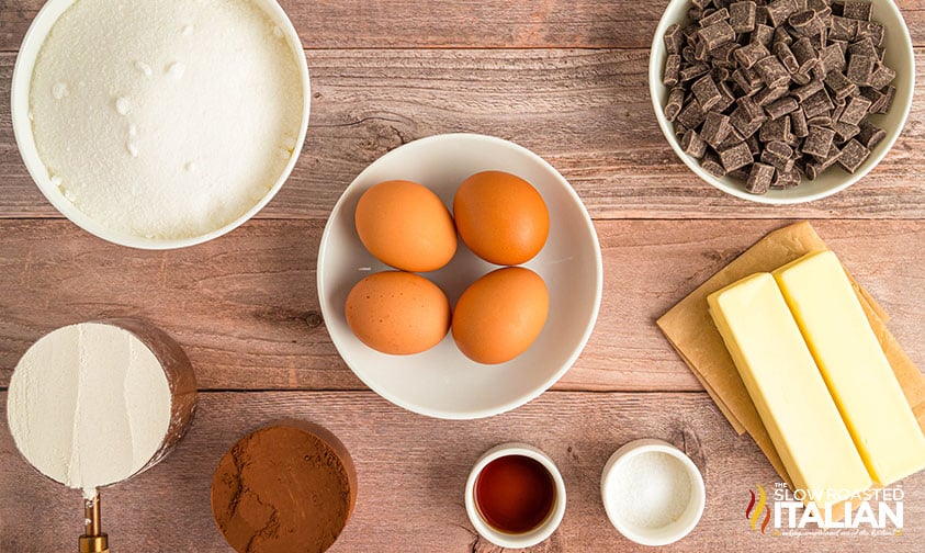 ingredients for starbucks brownie recipe