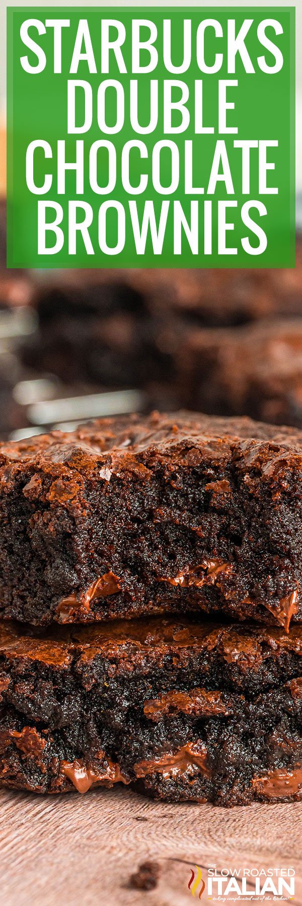 Starbucks Double Chocolate Brownies - PIN