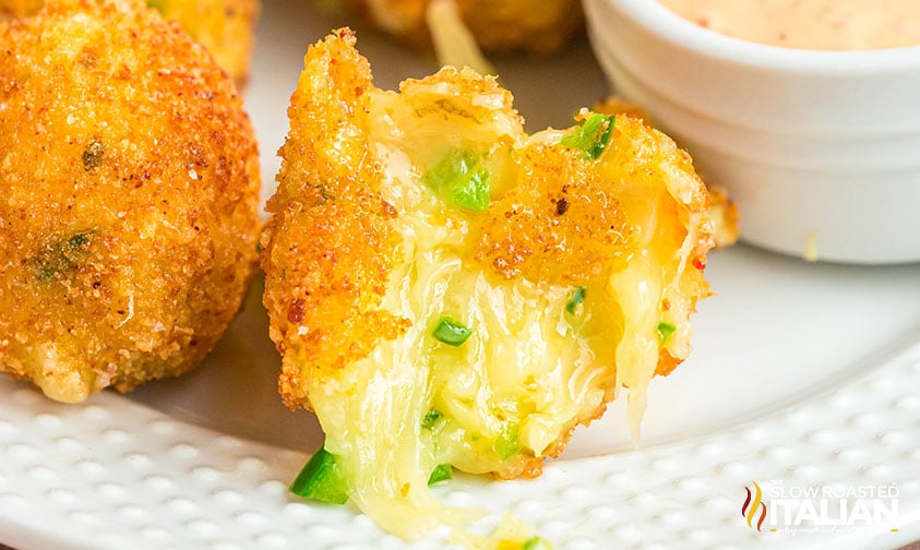 closeup of opened texas roadhouse rattlesnake bites