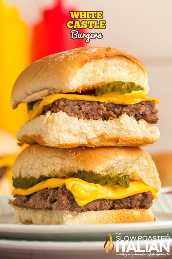 Copycat White Castle Burgers