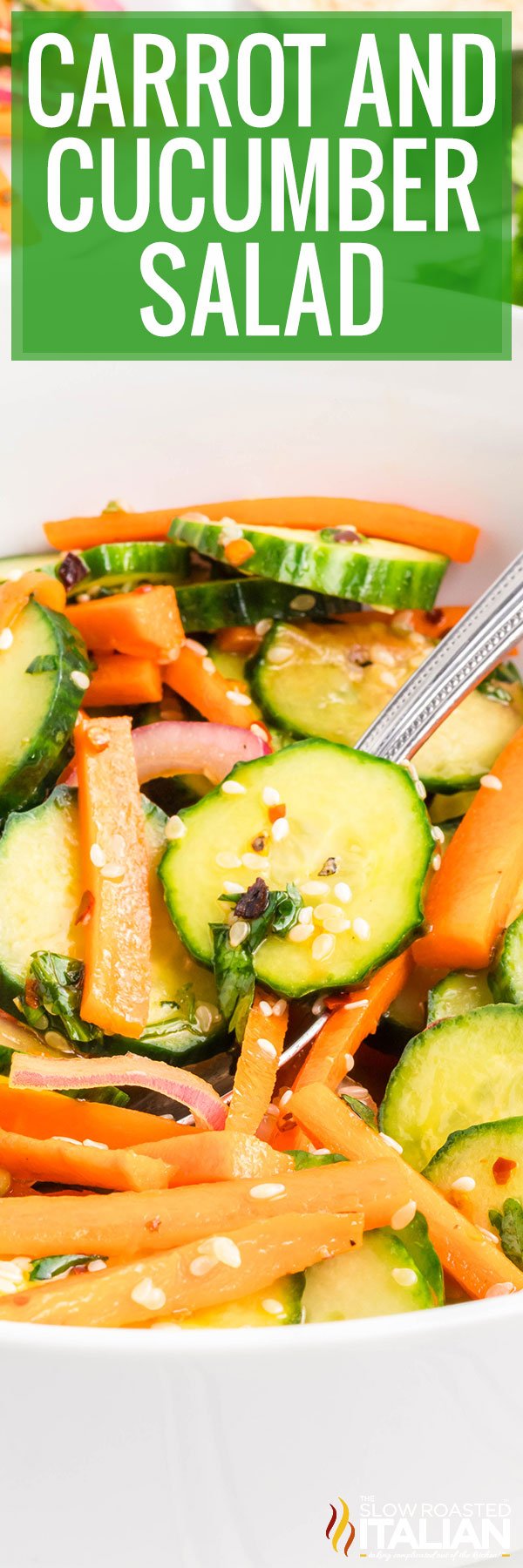 Carrot and Cucumber Salad - PIN
