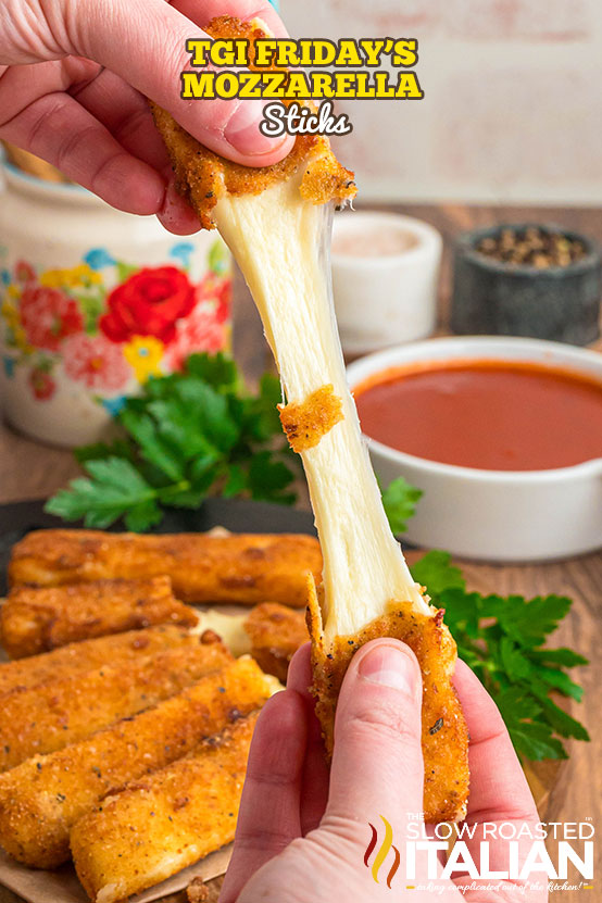 TGI Fridays Mozzarella Sticks (Copycat Recipe)