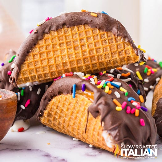 Homemade Choco Taco Recipe - The Slow Roasted Italian