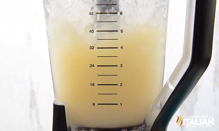 blending margaritas