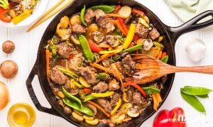 Beef & Vegetables Chop Suey (Stir Fry Recipe) - The Slow Roasted Italian