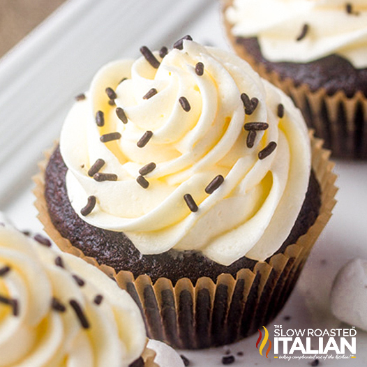 Hot Chocolate Cupcakes-image