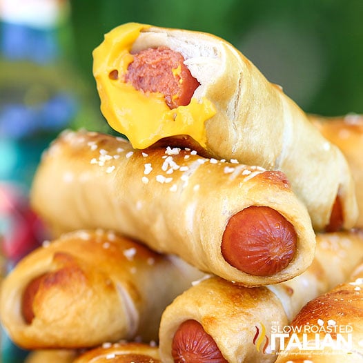 Easy Pretzel Dogs Recipe + Video