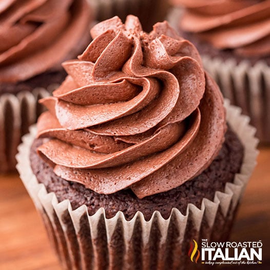 Keto Chocolate Cupcakes-image