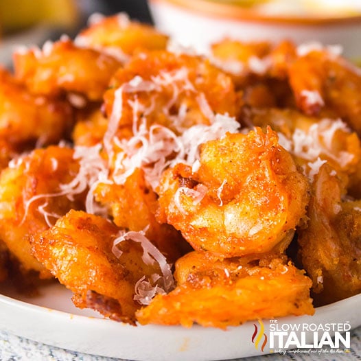 Parmesan Garlic Breaded Shrimp in the Air Fryer-image