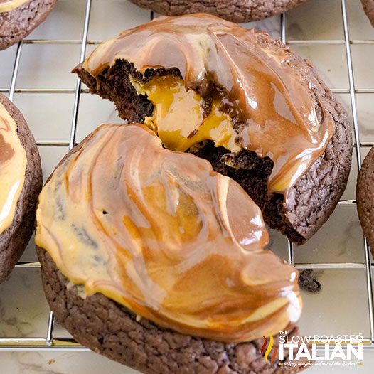 Peanut Butter Brownie Cookies-image