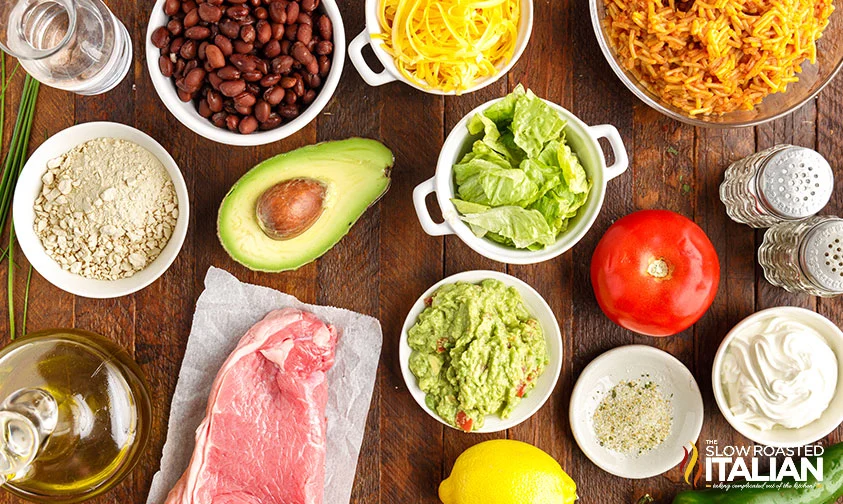 ingredients to make power bowl like Taco Bell at home
