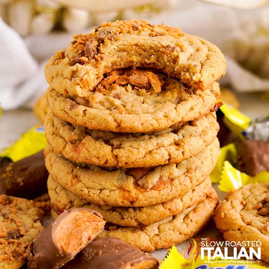 Butterfinger Cookies-image