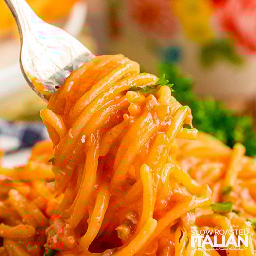 Easy Creamy Spaghetti-image