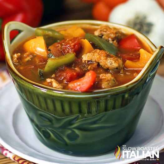 Italian Sausage and Pepper Soup-image