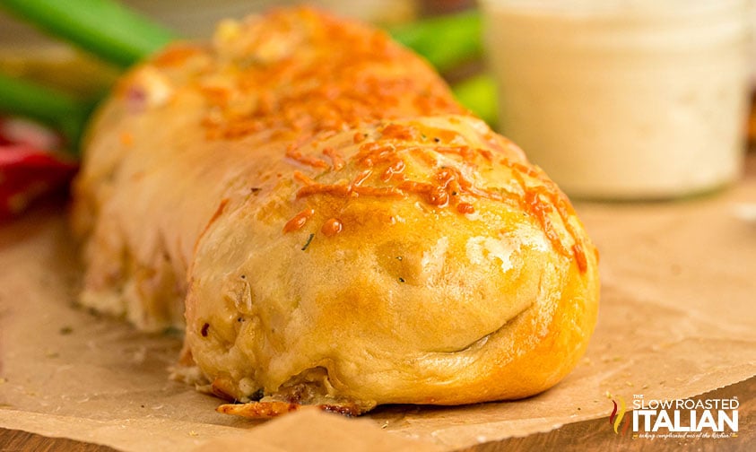 costco chicken bake baked to a golden brown