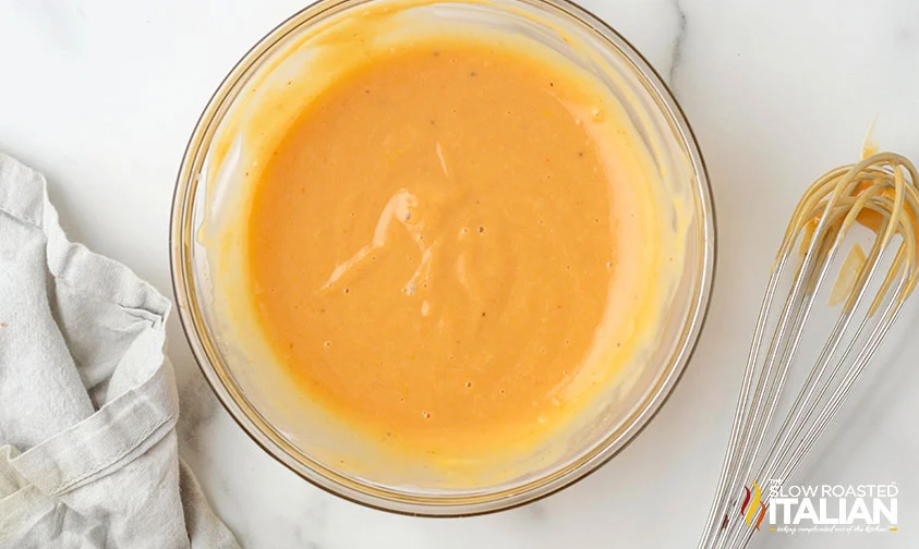 bowl of homemade chick fil a sauce